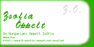 zsofia oppelt business card